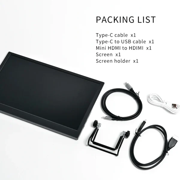 11.6" Portable Monitor HD TFT Display for PC & Gaming - Image 3