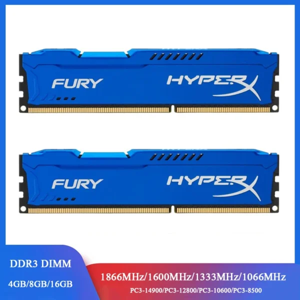 Kingston DDR3 RAM 16GB Kit (2x8GB) 1866MHz Desktop - Image 2