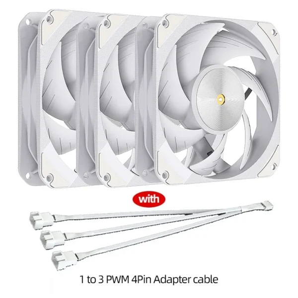 TEUCER T20 120mm Silent High-Pressure PC Cooling Fan - Image 11