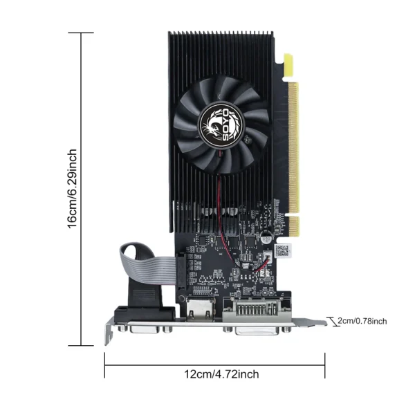 SOYO NVIDIA GT 240 1GB DDR3 128-Bit Graphics Card - Image 2