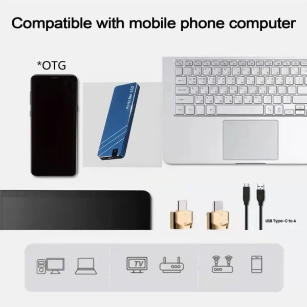 1TB Portable External Hard Drive – High-Speed SSD Storage - Image 5
