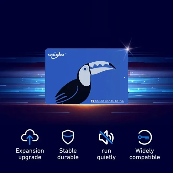 WALRAM 2.5" SATA III SSD 120GB–1TB for PC & Laptop - Image 2