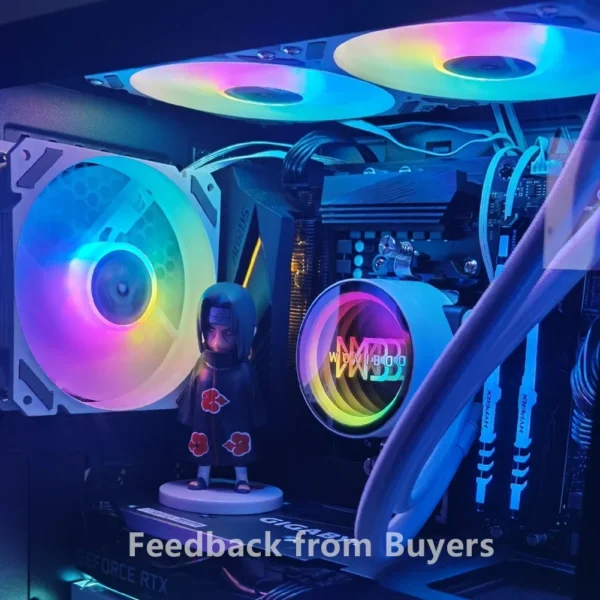 Wovibo 240mm ARGB Liquid CPU Cooler - Image 5