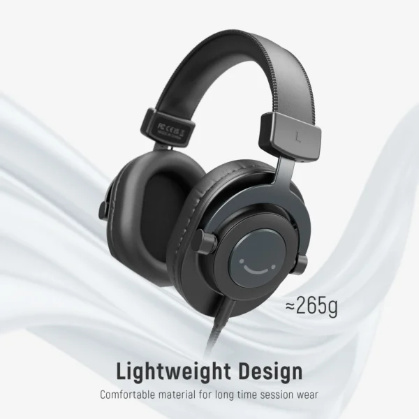 FIFINE H8 Wired Over-Ear Headset with Memory Foam Comfort - Image 5