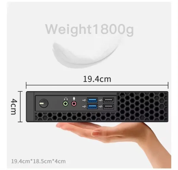 ZXIPC Mini PC Intel i7 8GB RAM 512GB SSD WiFi - Image 3