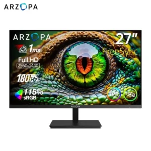 Buy Arzopa 27" 2K 180Hz Fast IPS Gaming Monitor QHD in UK, London