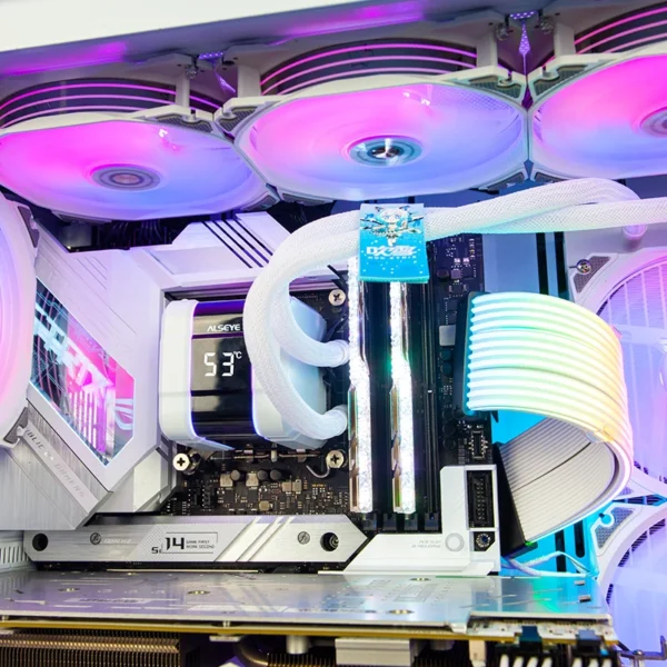 ALSEYE M240 Plus ARGB 240mm AIO Liquid CPU Cooler - Image 6