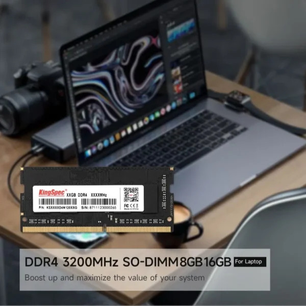 KingSpec DDR4 Laptop RAM 8GB–32GB 3200MHz - Image 4