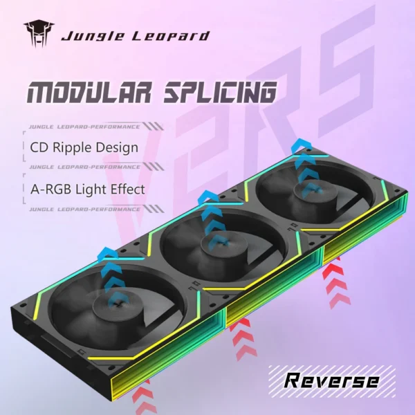 Jungle Leopard Interstellar V2RS 120mm ARGB Fan - Image 10