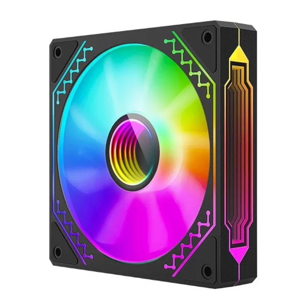 TEUCER Prism12025 120mm ARGB Case Fan 3-Pack - Image 2