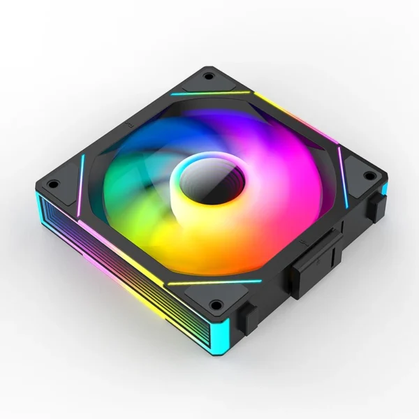TEUCER JM-1 120mm ARGB PWM Case Fan Low Noise - Image 2