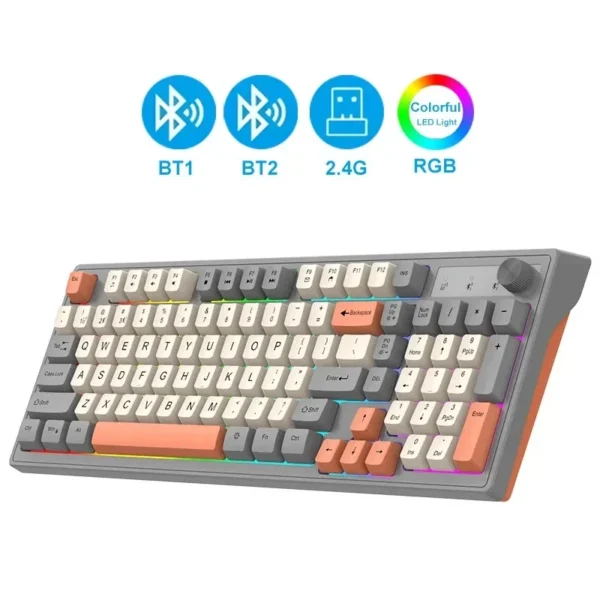 Dual-Mode RGB Wireless Keyboard & Mouse Set – Gaming - Image 14