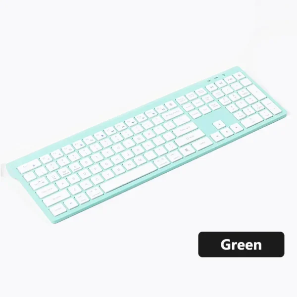 Luxuglow Bluetooth Wireless Keyboard & Mouse Combo - Image 10