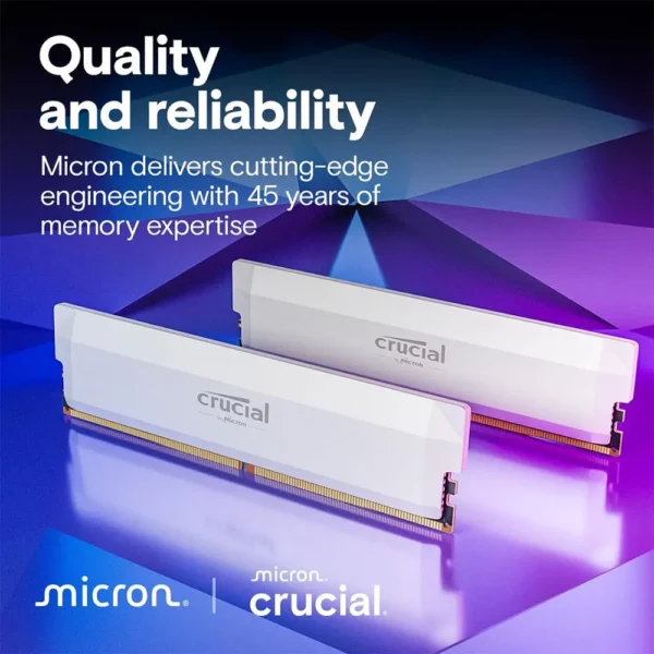 Crucial DDR5 RAM 32GB Kit (2x16GB) 6000/6400MHz - Image 7