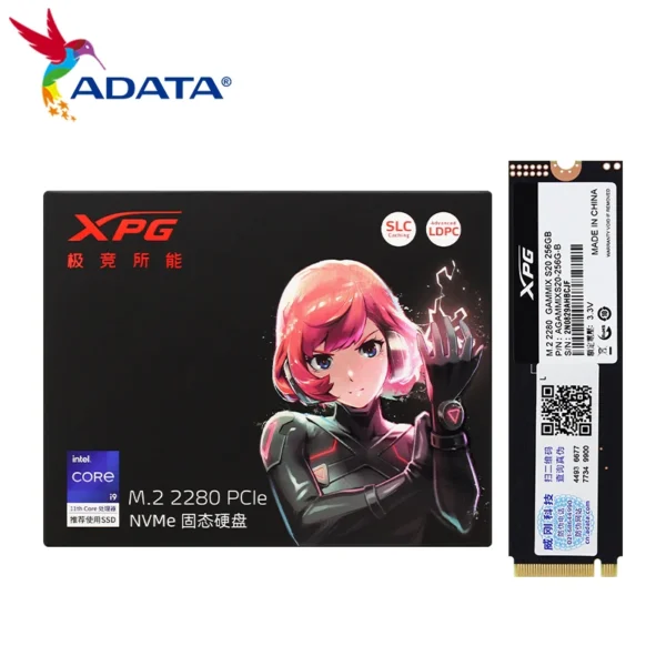 ADATA XPG S20 NVMe M.2 SSD 256GB–2TB PCIe Gen3x4 - Image 4