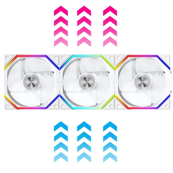Jungle Leopard Galaxy Prism 120mm ARGB Case Fan - Image 9