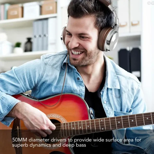 Oneodio Pro 30 Studio DJ Headphones with Mic, Wired HiFi - Image 2