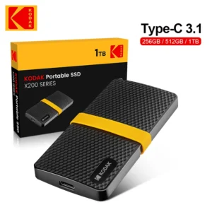 Buy Kodak X200 1TB Portable External SSD USB 3.1 Drive in UK, London