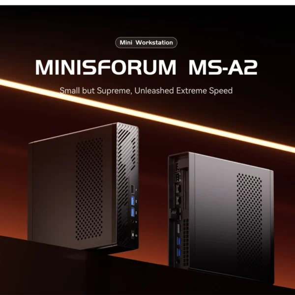 Ryzen 9 Mini PC Workstation with Dual 10G LAN - Image 2