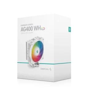 Buy DEEPCOOL AG400 ARGB CPU Cooler 4 Heatpipes 220W in UK, London