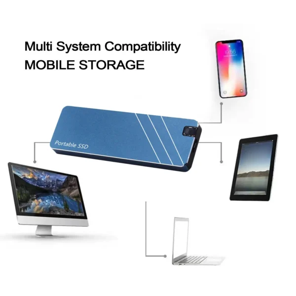 Viugreum 1TB Portable SSD External Hard Drive USB 3.1 - Image 3