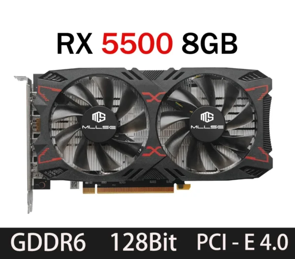 Buy MLLSE Radeon RX 5500 8GB GDDR6 Graphics Card in UK, London