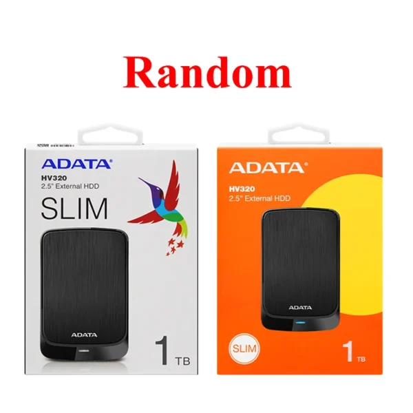 ADATA HV320 2.5" USB 3.2 Slim External HDD 1TB–4TB - Image 4