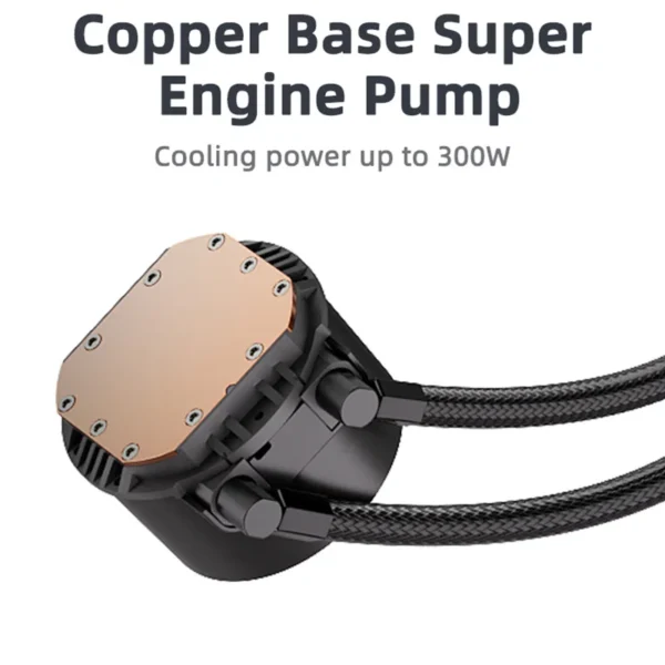 TEUCER AF-S120 120mm RGB Liquid CPU Cooler – Intel/AMD - Image 5
