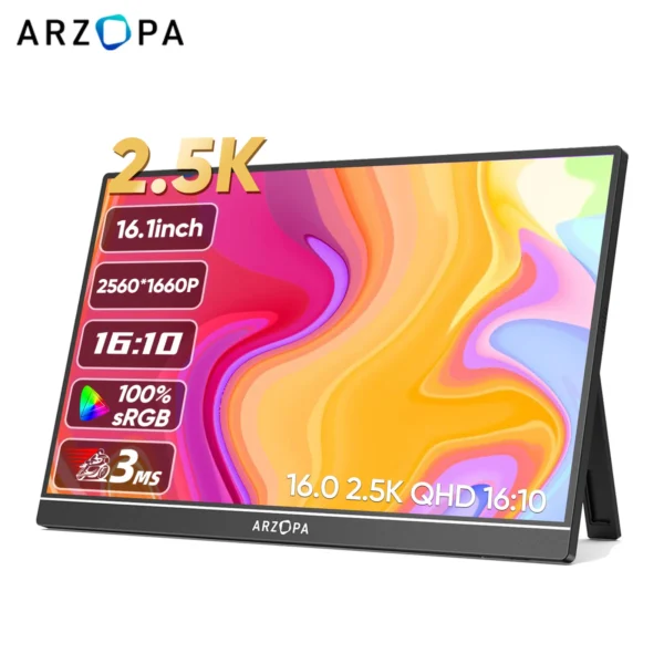 Buy ARZOPA 16" 2K IPS Portable Monitor with HDR10 in UK, London