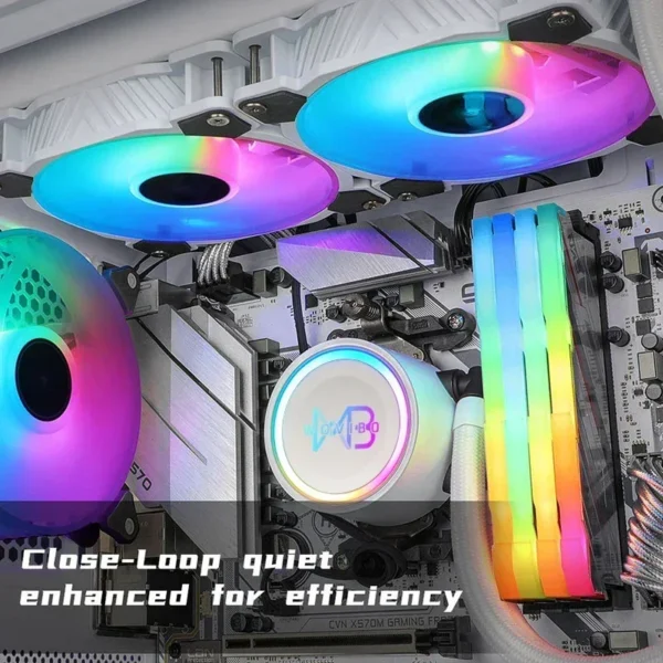Wovibo 240mm ARGB Liquid CPU Cooler – Intel & AMD - Image 6