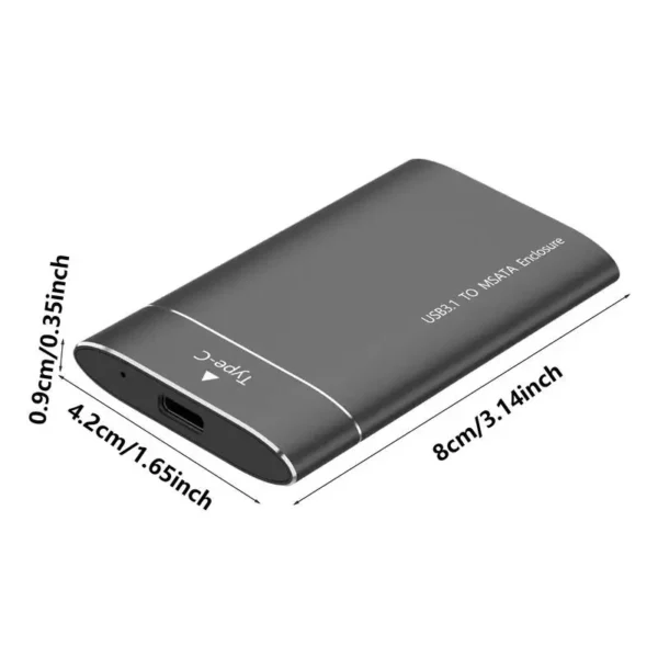 500GB Portable External Hard Drive – USB Data Storage - Image 6