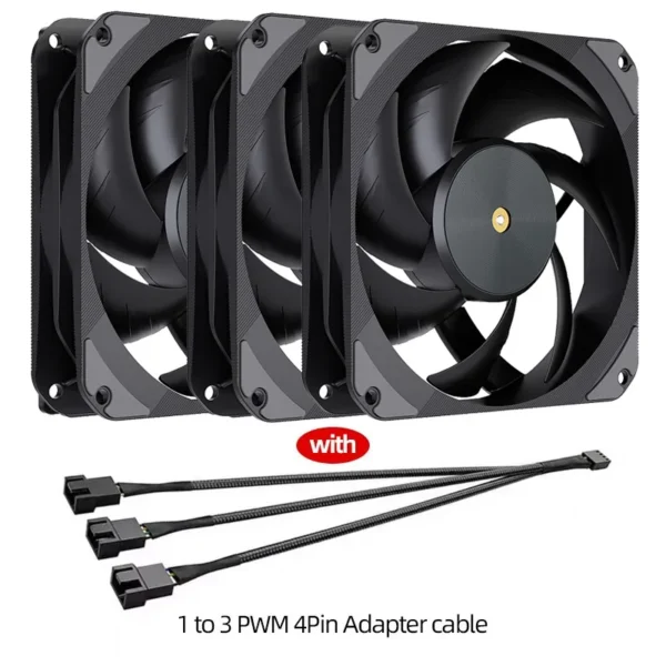 TEUCER T20 120mm Silent High-Pressure PC Cooling Fan - Image 18