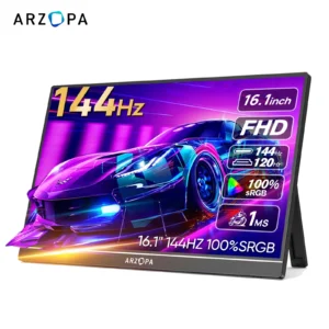 Buy ARZOPA 16.1" 144Hz Portable Gaming Monitor IPS HDR in UK, London