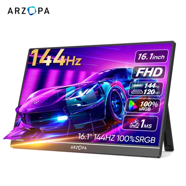 Buy ARZOPA 16.1" 144Hz Portable Gaming Monitor IPS HDR in UK, London