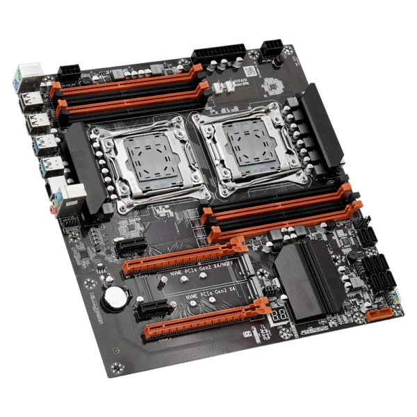 MOUGOl X99 Dual CPU Motherboard Set Xeon E5 + 64GB DDR4 - Image 4