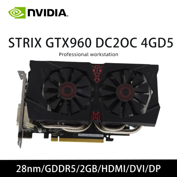 NVIDIA GeForce GTX 960 4GB GDDR5 Gaming Graphics Card - Image 4