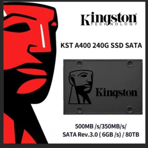 Kingston A400 2.5" SATA III SSD 120GB–960GB Internal