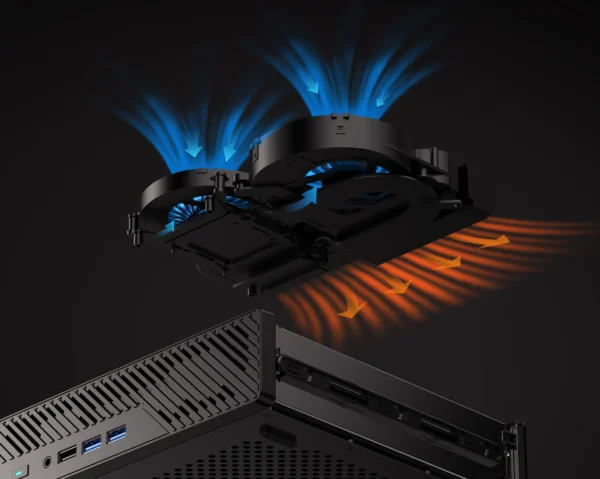 MINISFORUM MS-A1 Ryzen 9 Gaming Mini PC Workstation - Image 5