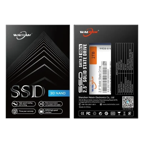 WALRAM 2.5" SATA III SSD 120GB–1TB for PC & Laptop - Image 6