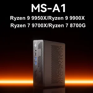 MINISFORUM MS-A1 Ryzen 9 Gaming Mini PC Workstation