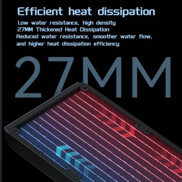 adegrees X240 240mm ARGB Liquid CPU Cooler – Intel/AMD - Image 5