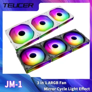 Buy TEUCER T20 120mm Silent High-Pressure PC Cooling Fan in UK, London