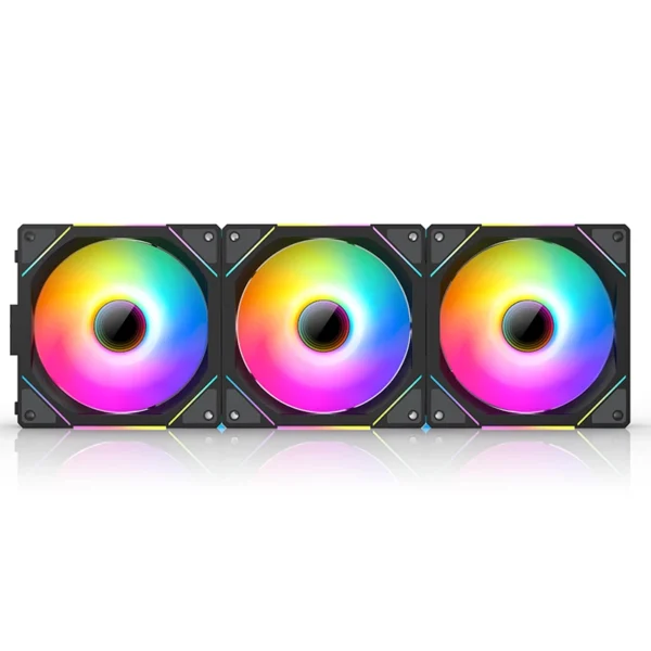 TEUCER JM-1 120mm ARGB PWM Case Fan Low Noise - Image 3