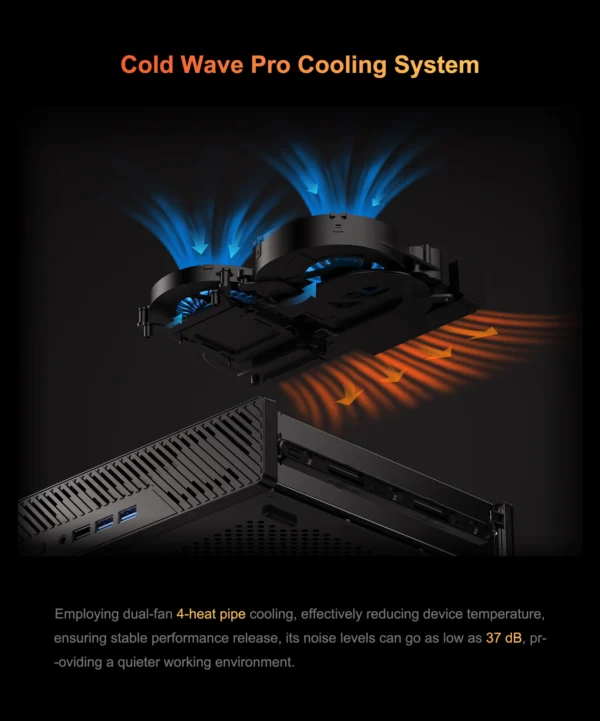 MINISFORUM MS-A1 Ryzen 9 Gaming Mini PC Workstation - Image 10