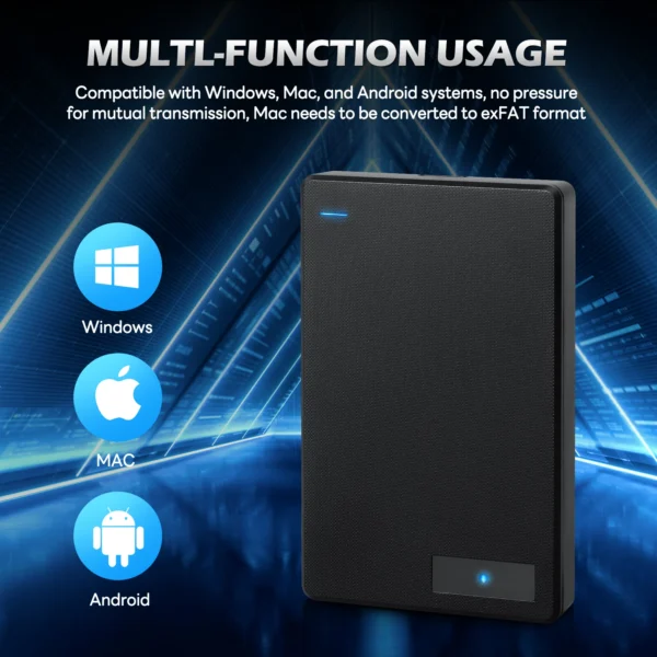 XLON 2.5" USB 3.0 Portable External HDD 1TB–5TB - Image 2
