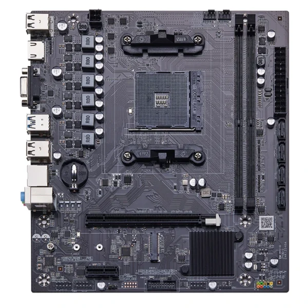 QIYIDA B450 AM4 DDR4 Motherboard with M.2 NVMe - Image 4