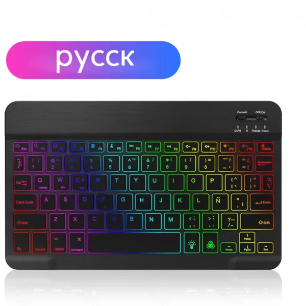 EMTRA Backlit Bluetooth Keyboard & Mouse for Tablet/PC - Image 28