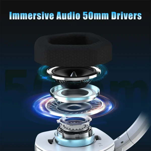 NUBWO G06 Dual Wireless Gaming Headset with Mic - Image 3