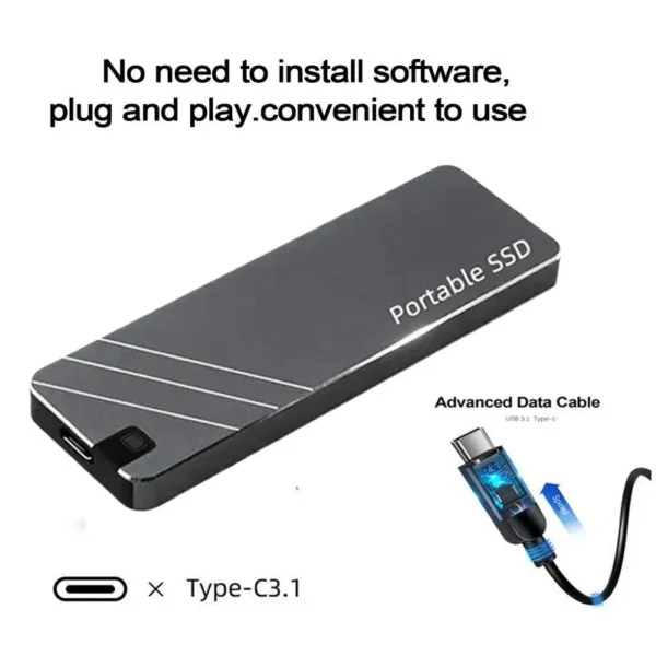 1TB Portable External Hard Drive – High-Speed SSD Storage - Image 6