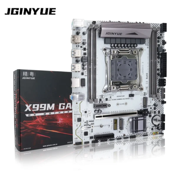 JGINYUE X99 Micro-ATX Motherboard LGA 2011-3 DDR4 - Image 3